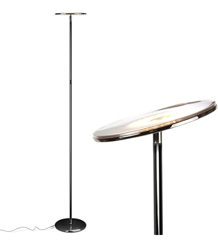 Amazon.co.jp: Brightech Sky LEDフロアランプ、Torchiere 超高輝度